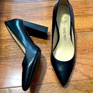 Nine West block heels 3.5